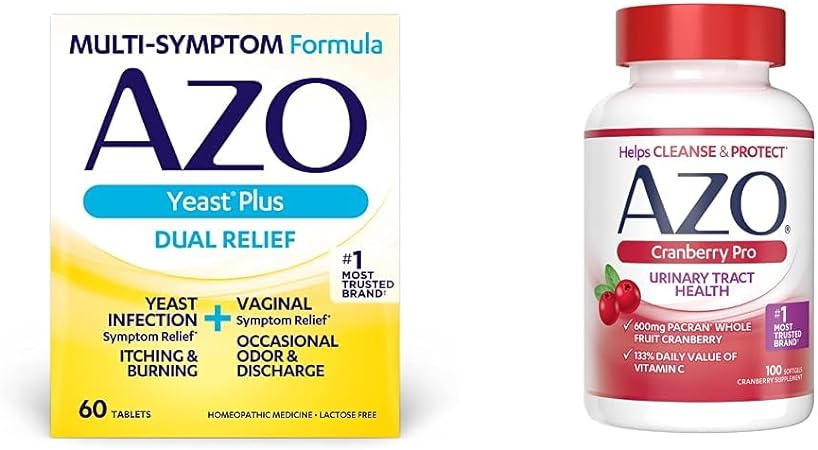 AZO Yeast Plus Dual Relief