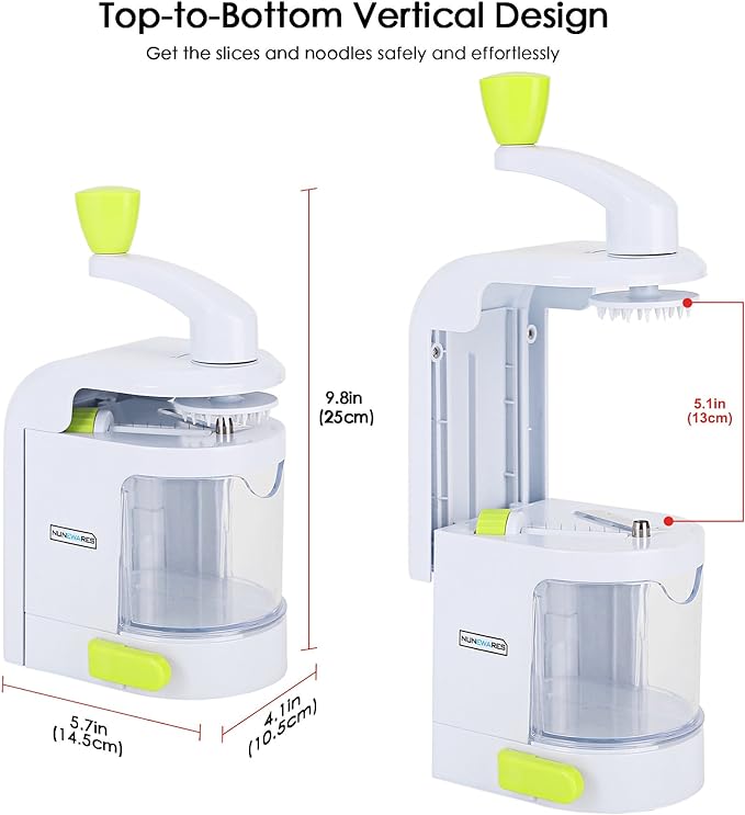 NUNEWARES Vertical Spiralizer