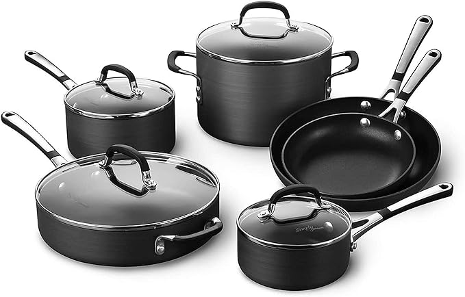 Calphalon 10-Piece Non-Stick Kitchen Cookware Set 