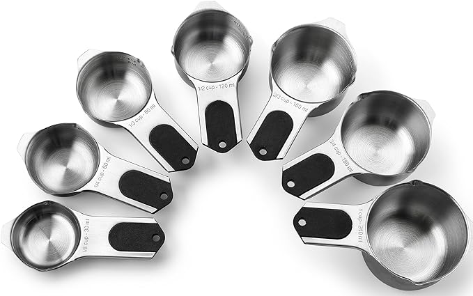 Spring Chef Magnetic Stainless Steel Measuring Cups