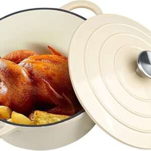 Miereirl 4.5 QT Enameled Dutch Oven