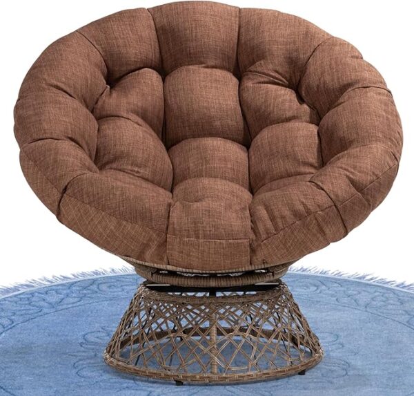 The Bme Ergonomic Wicker Papasan Chair